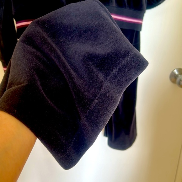 Stretch Velvet Athleisure Hoodie & Pants Set - Picture 5 of 8